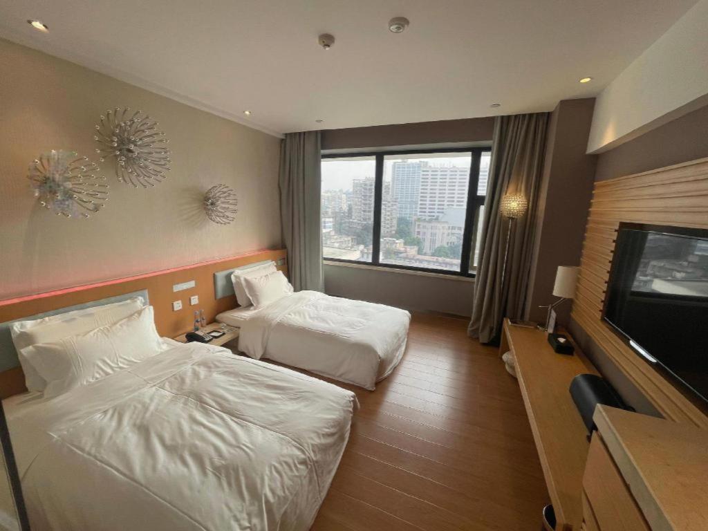 Crystal Orange Hotel Guangzhou Taojin Branch Esterno foto
